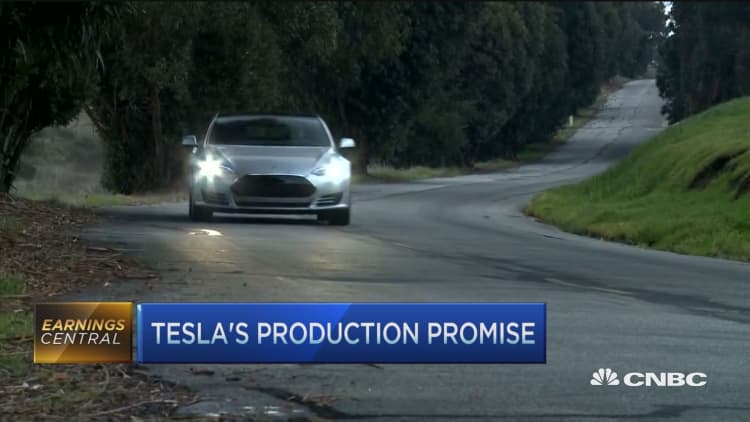 Tesla's production promise