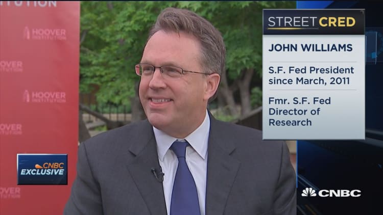 Fed's Williams: We shouldn't overreact to Q1 GDP data