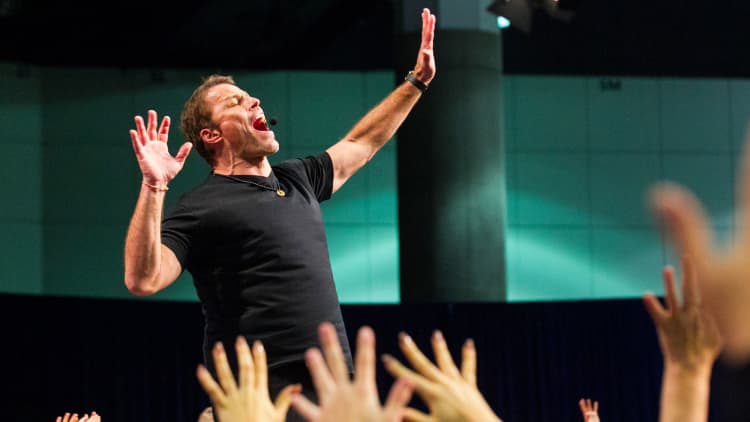 Tony Robbins: The goal is to feel the fear 