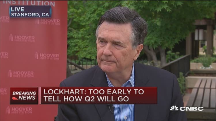 Fed's Lockhart: On the fence about June hike