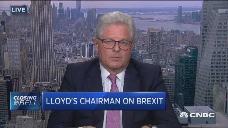 Lloyd's Chairman: Brexit would be no nirvana for us