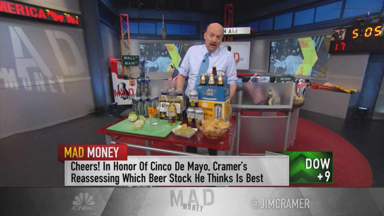 Cramer’s Cinco de Mayo: Best beer stocks around! 