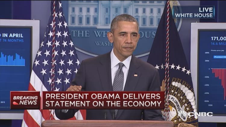 President Obama: Economy adds 160k new jobs