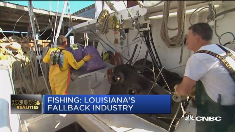 Fishing: Louisiana's fallback industry