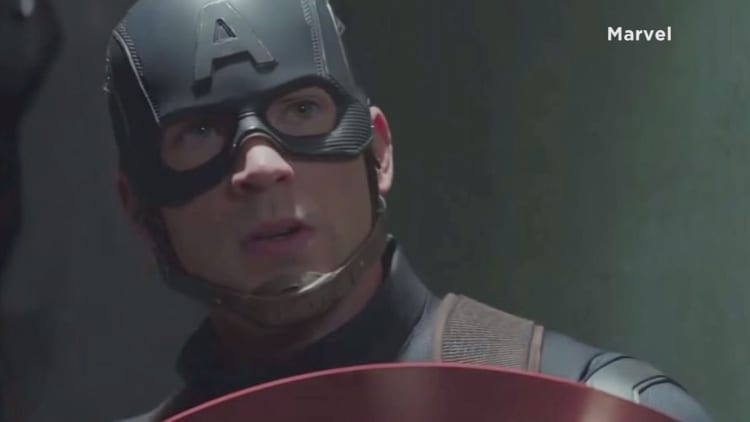 'Captain America: Civil War' scores $182M opening weekend