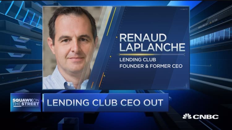 Lending Club CEO out