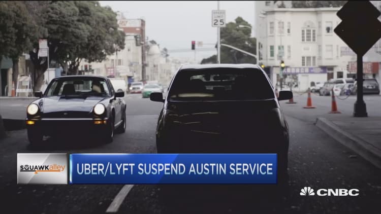 Uber/Lyft lose in Texas