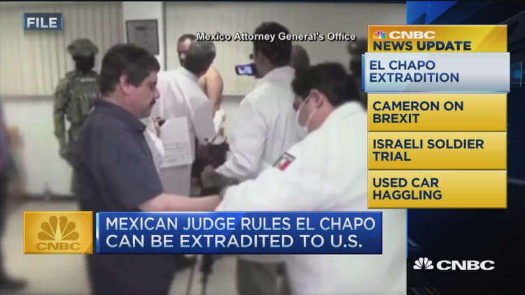 CNBC update: 'El Chapo' can be extradited to US