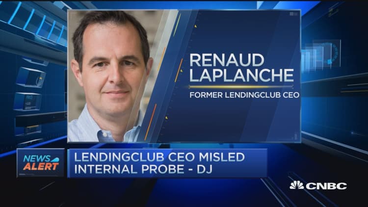 LendingClub CEO misled internal probe - DJ