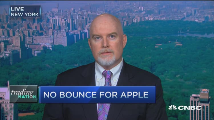 Trading Nation: No bounce for Apple