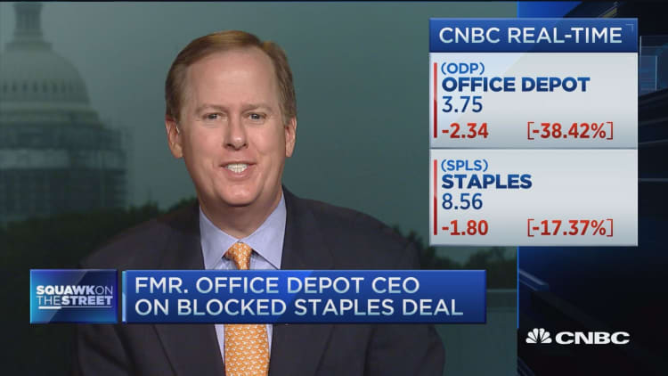 Former Office Depot CEO on blocked Staples deal