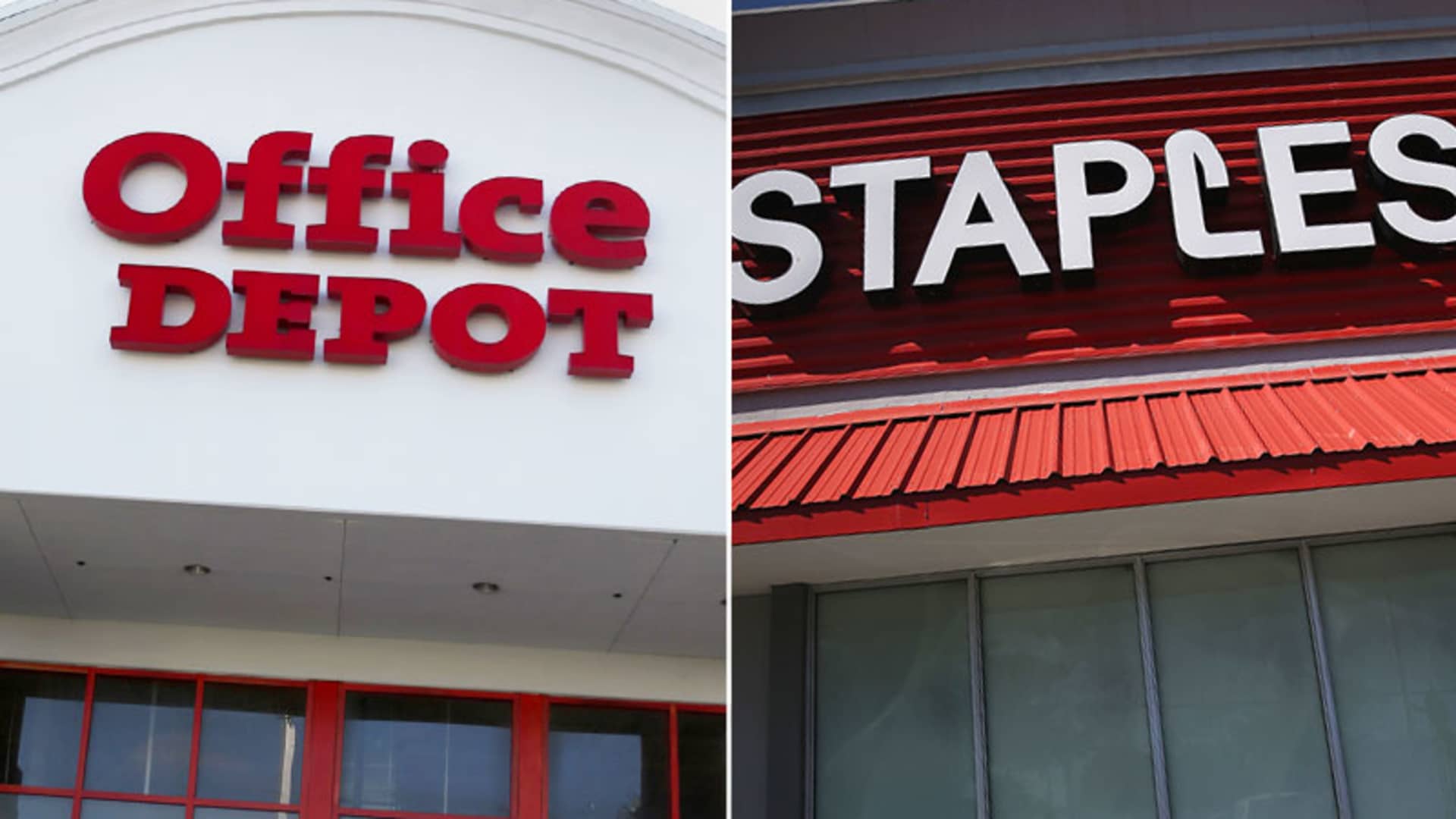Office Depot rejects takeover offer from Staples, but says it's open to other types of ventures