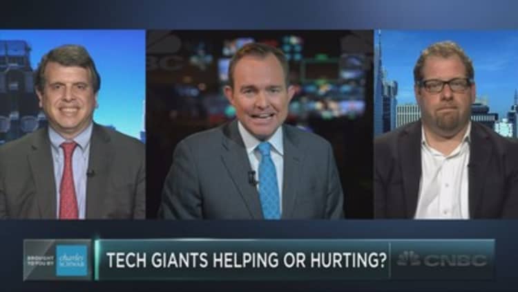 Are the tech giants helping or hurting?