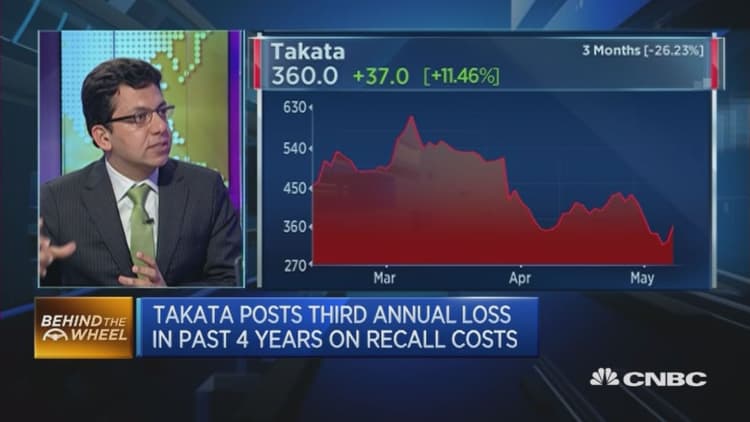 Frost & Sullivan: Takata faces tough times ahead