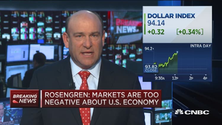 Rosengren on markets, rates