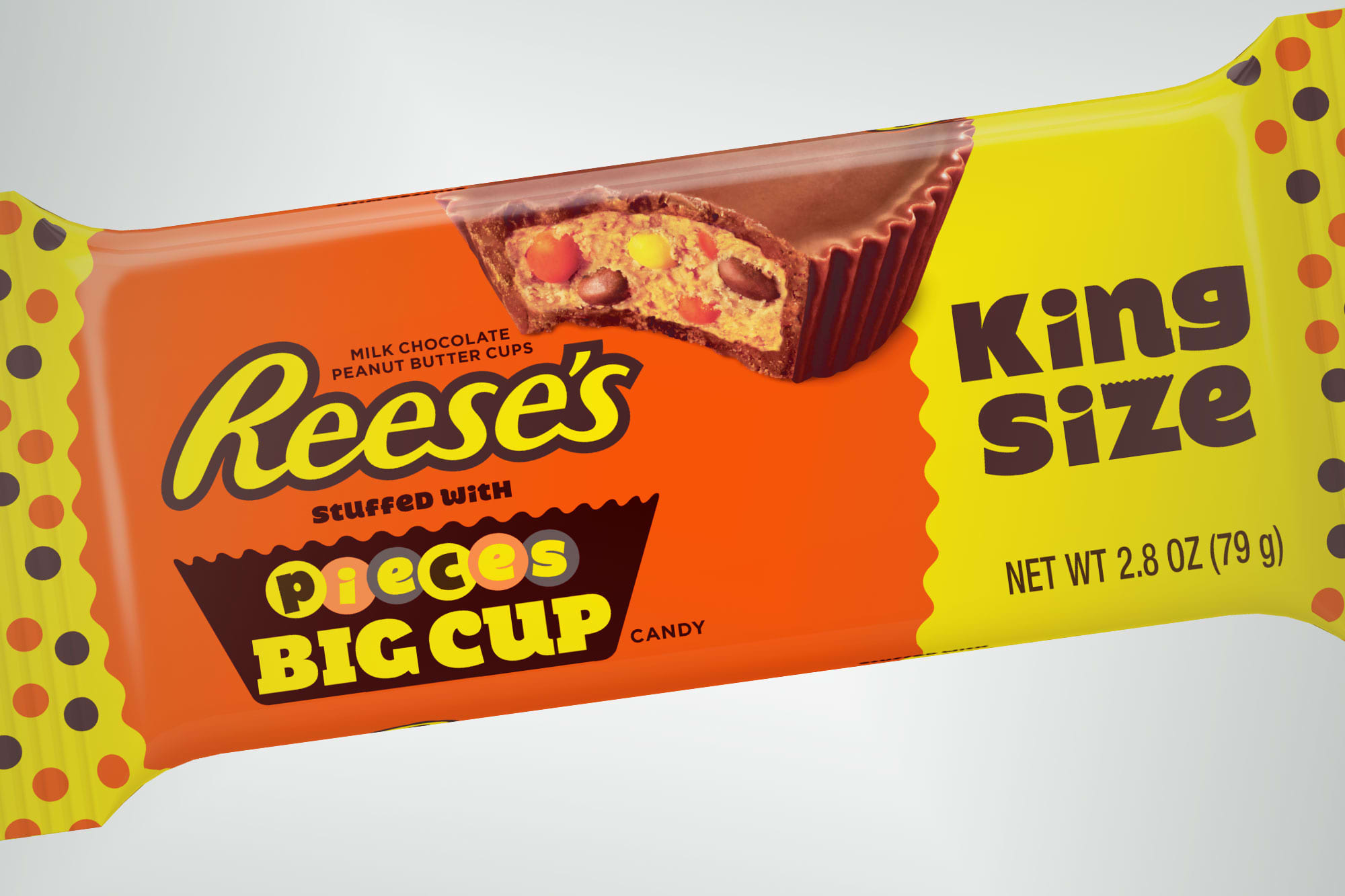 Reese's Pieces filled peanut butter cups soon in stores