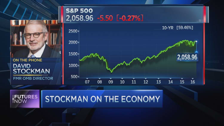 Stockman: The next president can't stop a recession