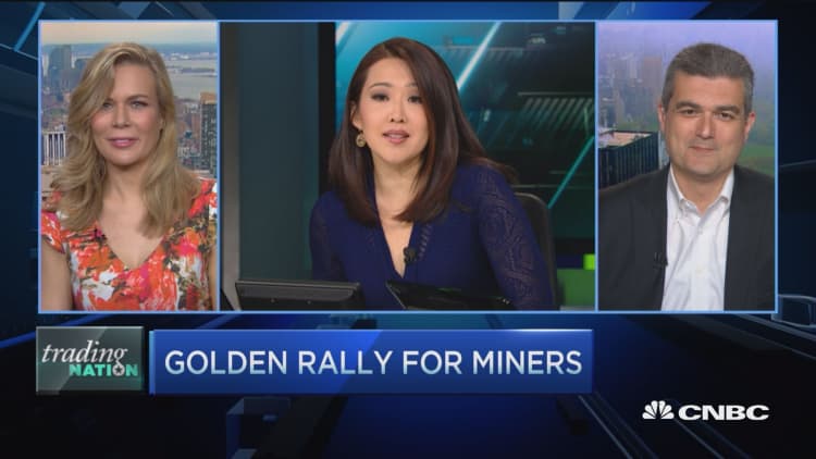 Trading Nation: Golden rally for miners