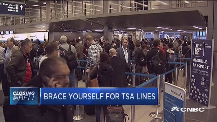 Brace yourself for TSA lines