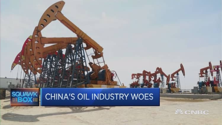 China's oil industry woes