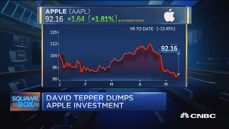 David Tepper dumps Apple