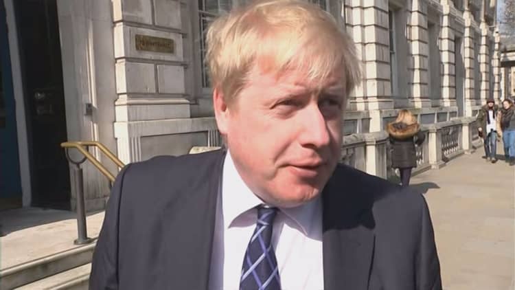 Boris Johnson says EU on same path as Hitler