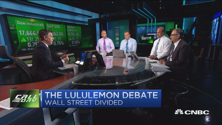 Wall Street divided on Lululemon trade