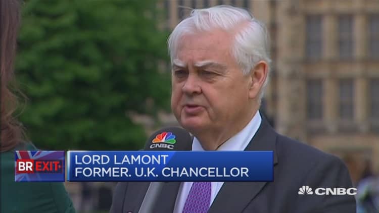 The single market isn’t a fortress: Lord Lamont