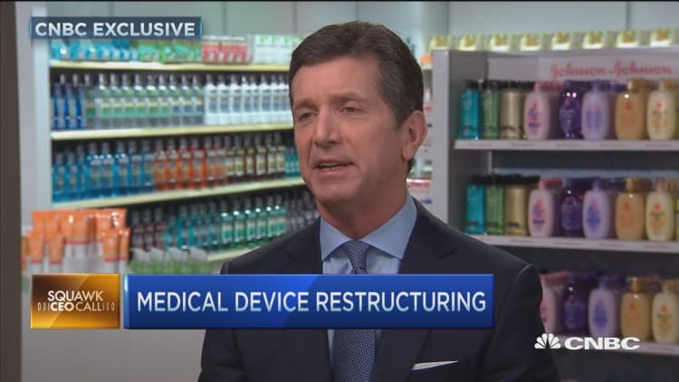 JNJ CEO: Restructuring growth