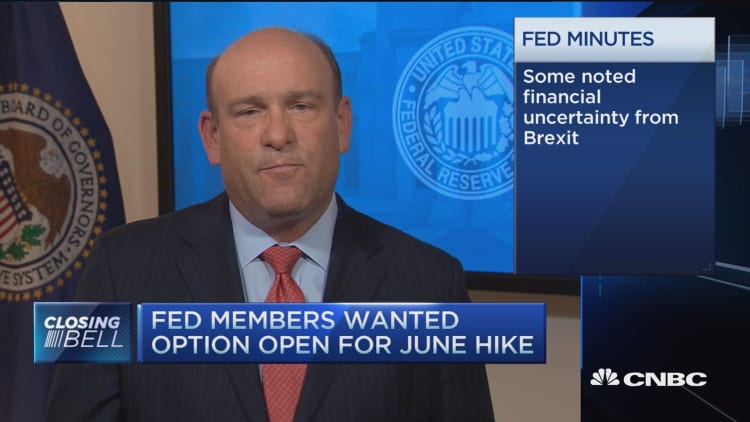 Fed members wanted option open for June hike