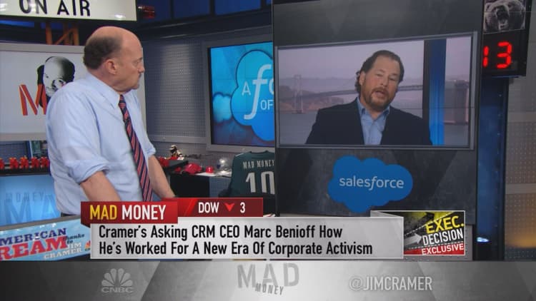 Salesforce CEO: Using the power of business for social change