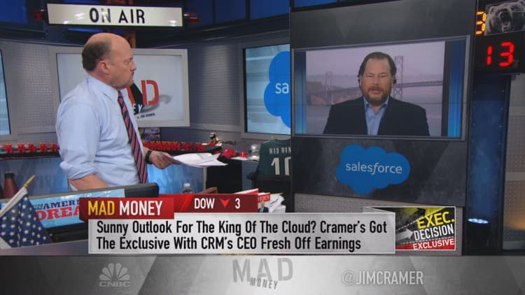 Salesforce CEO Benioff: Record numbers for a record quarter