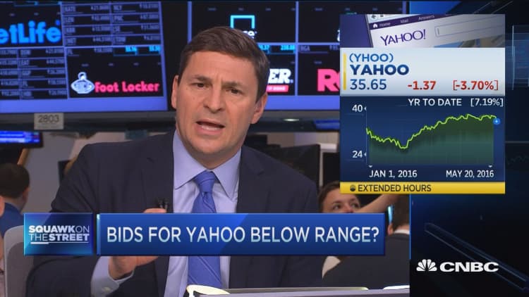 Faber: Reported bids for Yahoo are 'wrong'