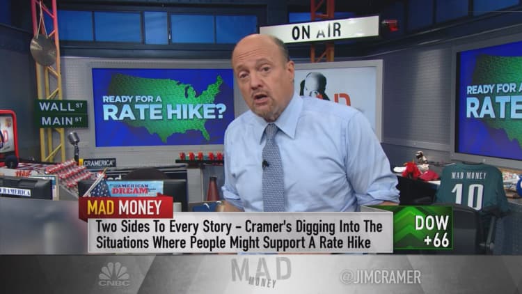 Cramer: Rate hike is overkill—it helps no one