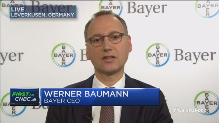 Haven't heard from Monsanto yet: Bayer CEO