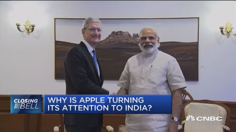 Why is Apple turning its attention to India? 