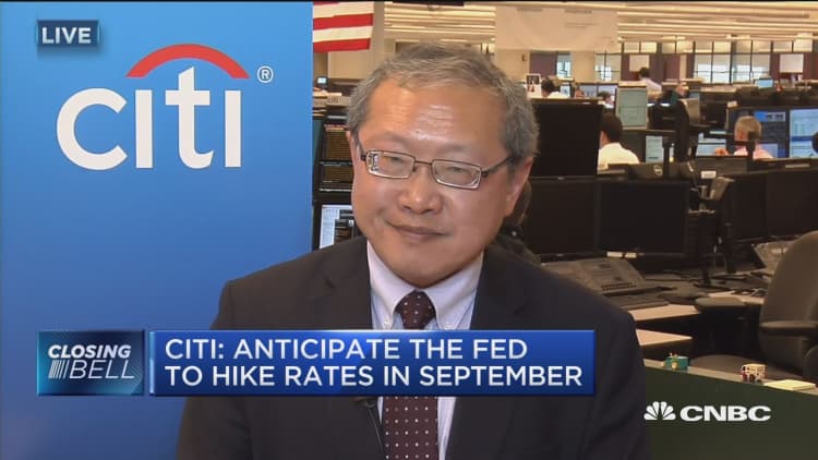 Anticipate Fed rate hike in September: Citigroup