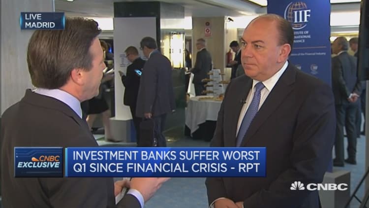 Markets are still difficult: UBS chairman