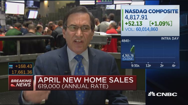 April new home sales post biggest rise in 8 years