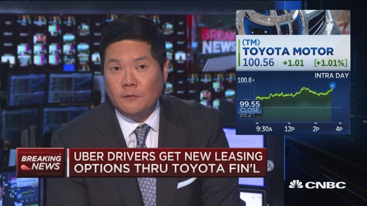 Toyota & Uber collaboration