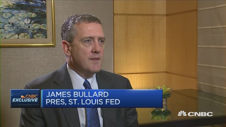 James Bullard: Fed will remain data-dependent