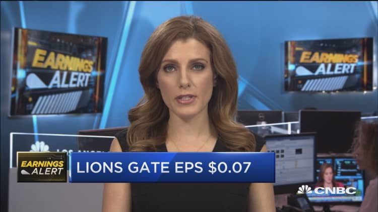 Lions Gate shares shoot higher on beat