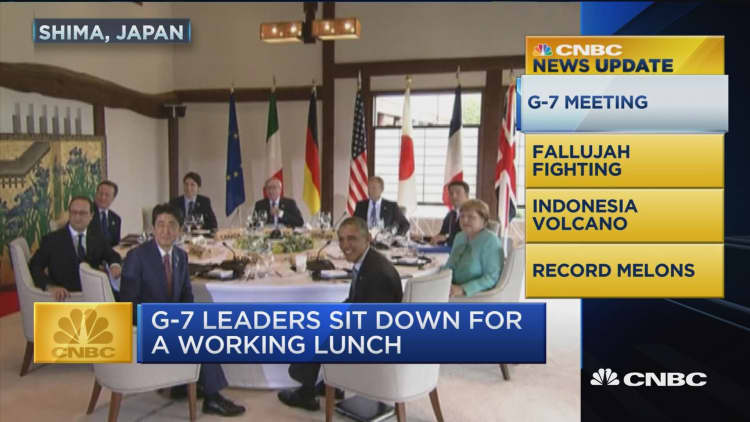 CNBC update: G7 meeting, record melons