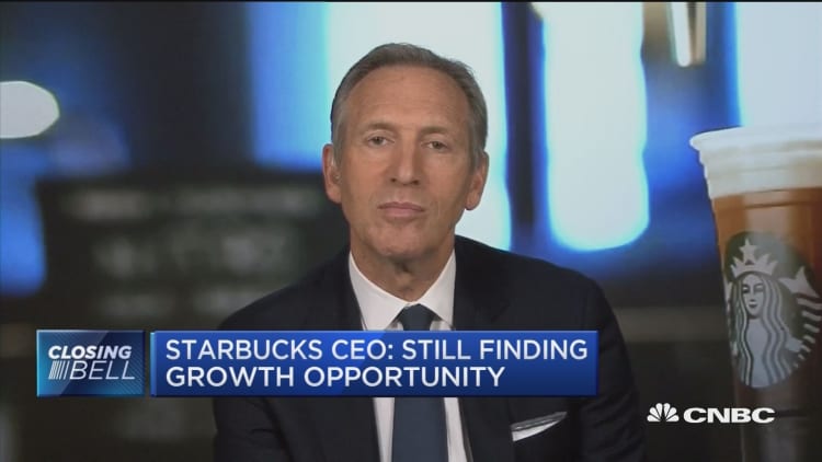 Starbucks CEO: Optimistic we'll succeed in China