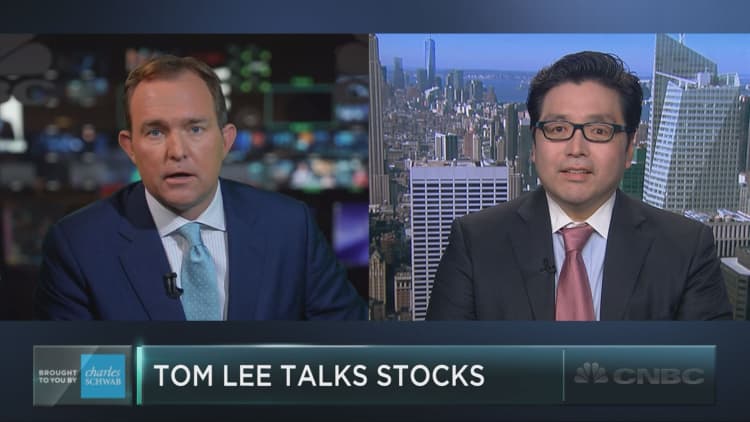 Tom Lee: High yield rally holds key to market rise