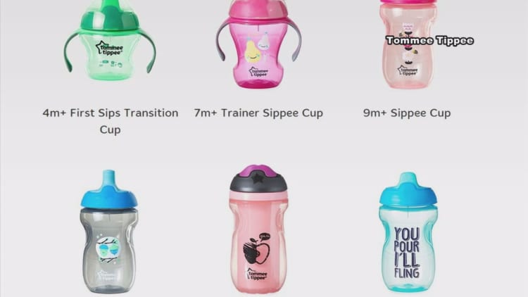 Massive recall for kids' spill-proof cups 
