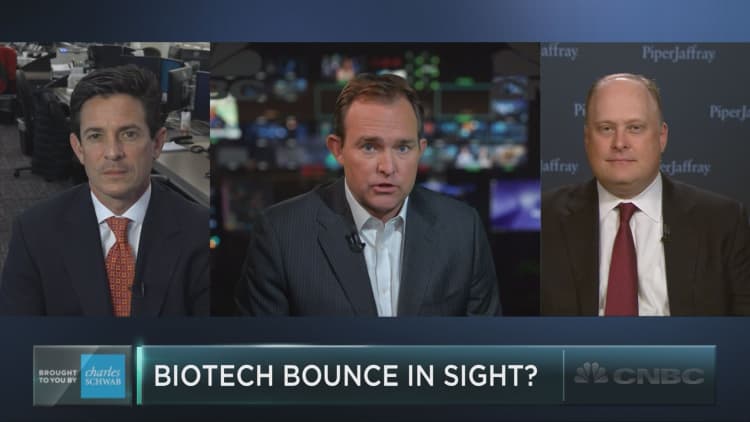 Here’s the sign that biotech stocks could bounce 