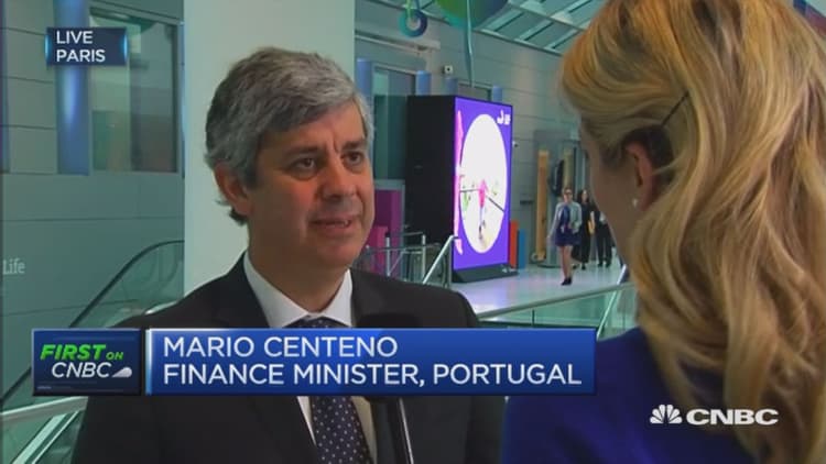 Portugal Fin Min: 'Patience is of the essence' for recovery
