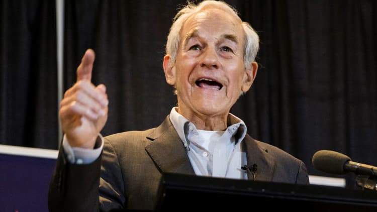 Cryptocurrency a great idea, says former Congressman Ron Paul