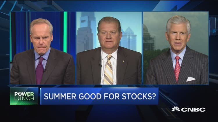 Summer good for stocks?